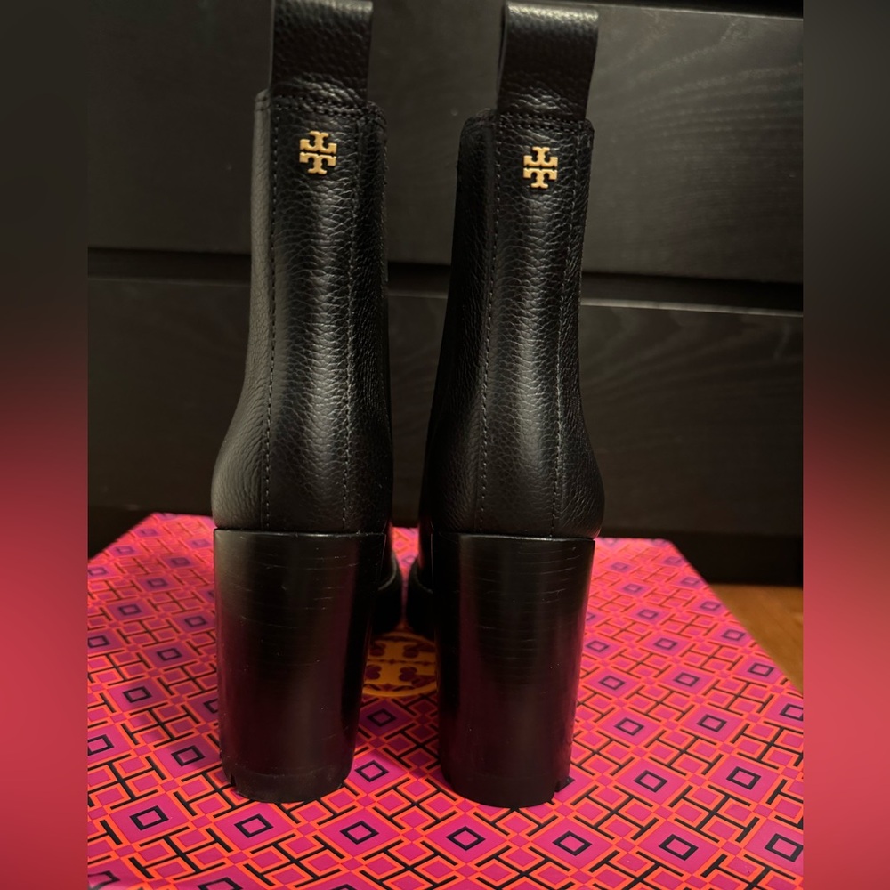 Tory Burch Black Heeled Boots